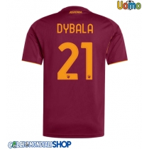 Maglie da calcio AS Roma Paulo Dybala #21 Prima Maglia 2025-26 Manica Corta